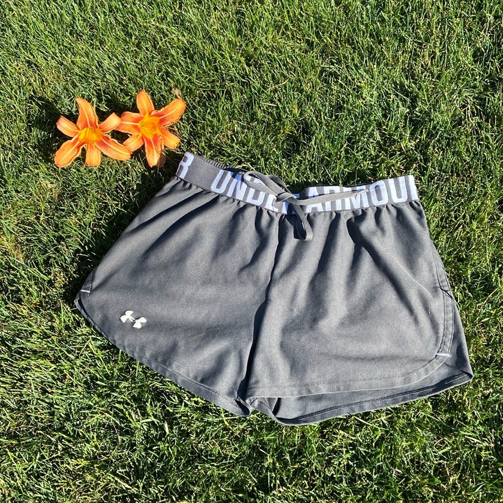 Under Armour Charcoal Gray Shorts